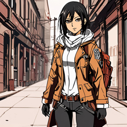 Mikasa_wears_a_black_graphic_t-shirt_distressed_denim_jeans_and_Vans_sneakers_1_small.png