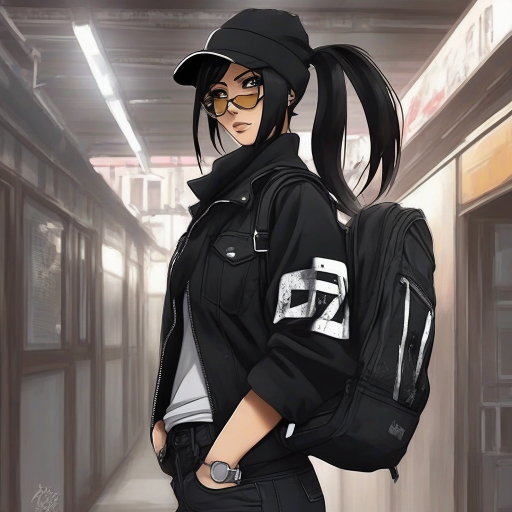 Mikasa_wears_a_black_leather_jacket_jeans_and_Vans_sneakers_4.png