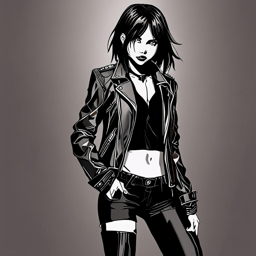 Mikasa_wears_a_black_leather_jacket_white_shirt_and_fishnet_stockings_3_small.png