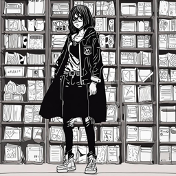 Mikasa_wears_a_bold_streetwear_outfit_with_denim_jacket_graphic_tee_and_Vans_3_small.png