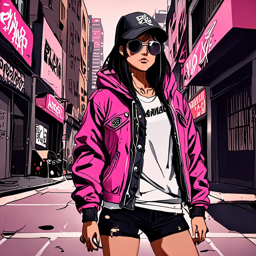 Mikasa_wears_a_pink_hoodie_distressed_shorts_and_combat_boots_3_small.png